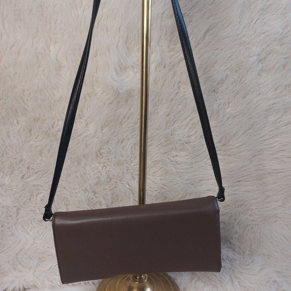 Mat & Nat Women's Brown Long Wallet Crossbody Bag - Picture 3 of 14